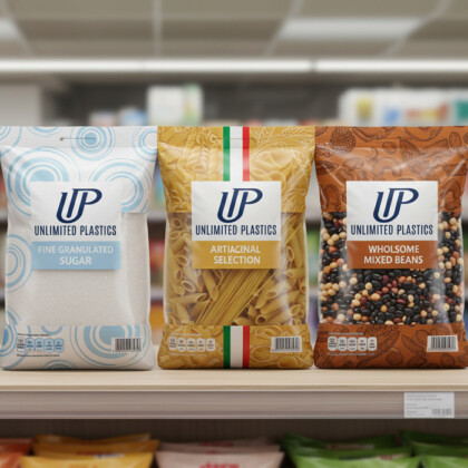 Unlimited Plastics printed bags
